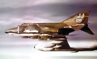 Note the white belly to help blend in with the shy from an observer on the ground. The top camo was to protect them on the ground and from Mig Fighters from above.